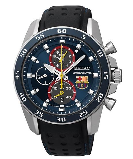 Zegarek Seiko SPC089P1 Sportura FC Barcelona