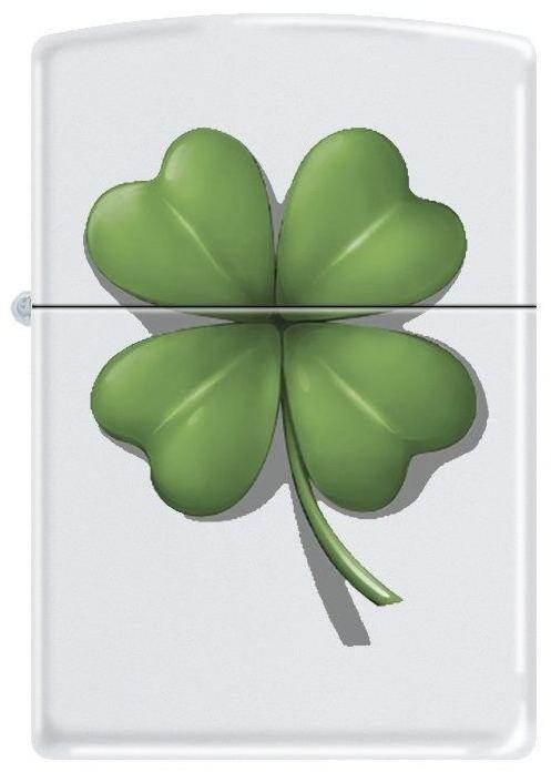 Zapalniczka Zippo BS 4 - Leaf  22789 White Matte