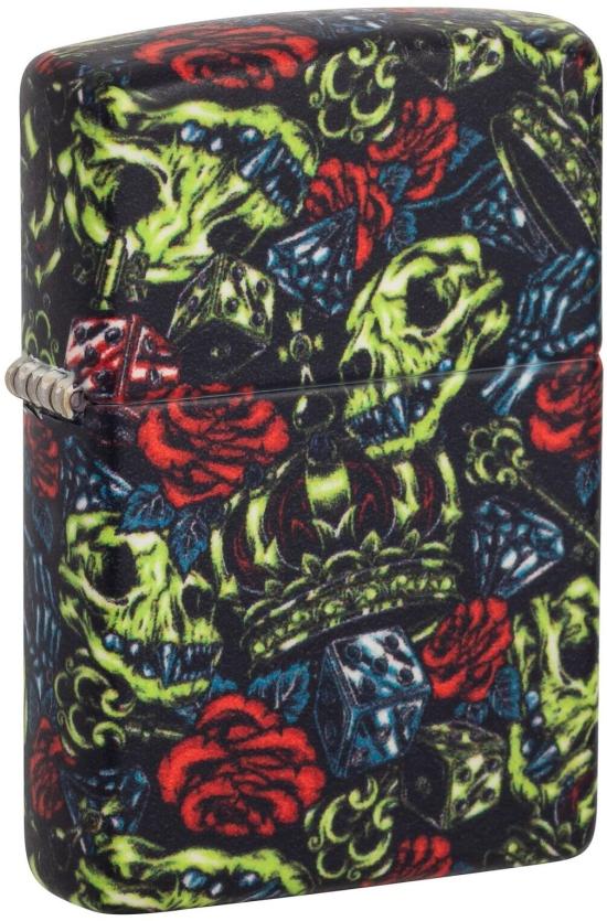 Zapalniczka Zippo Skull Crown Design 49696