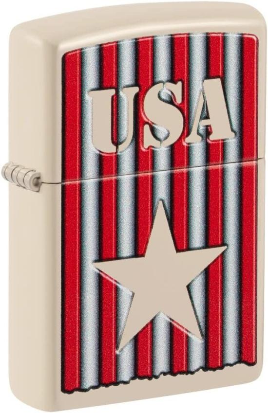 Zapalniczka Zippo Americana Flat Sand Design 48204