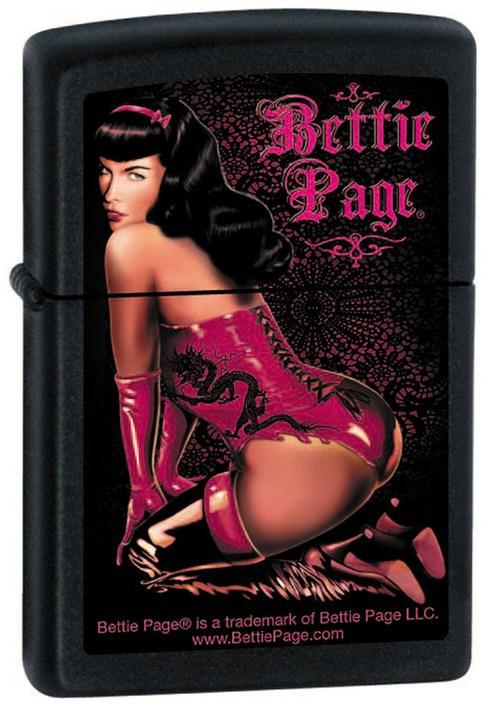 Zapalniczka Zippo Bettie Page 7272