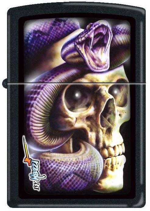 Zapalniczka Zippo Mazzi Skull Snake 26577