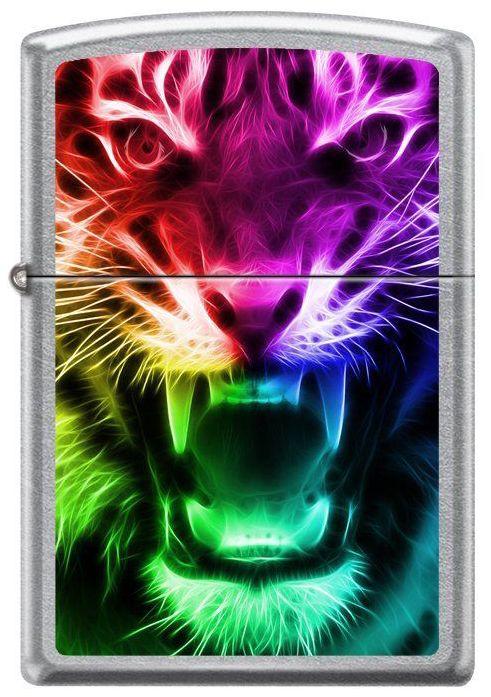 Zapalniczka Zippo Rainbow Tiger 0584