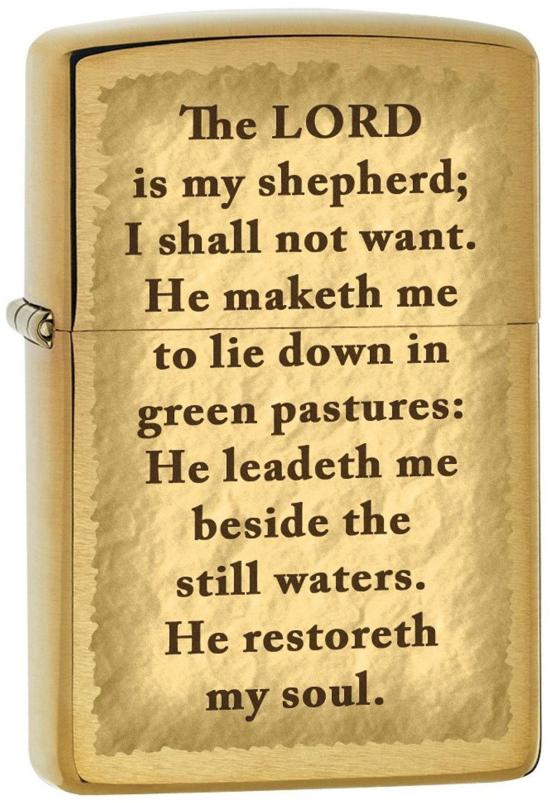Zapalniczka Zippo The Lord is my Shepherd 1545