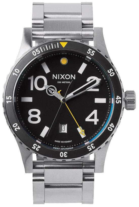 Zegarek Nixon Diplomat SS Black A277 000