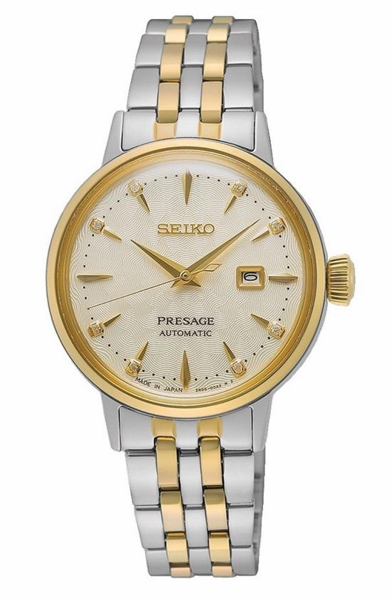 Zegarek Seiko SRE010J1 Presage Cocktail Time White Lady Automatic