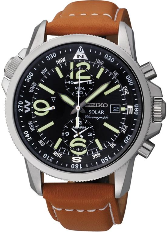 Zegarek Seiko Solar SSC081P1 Chrono