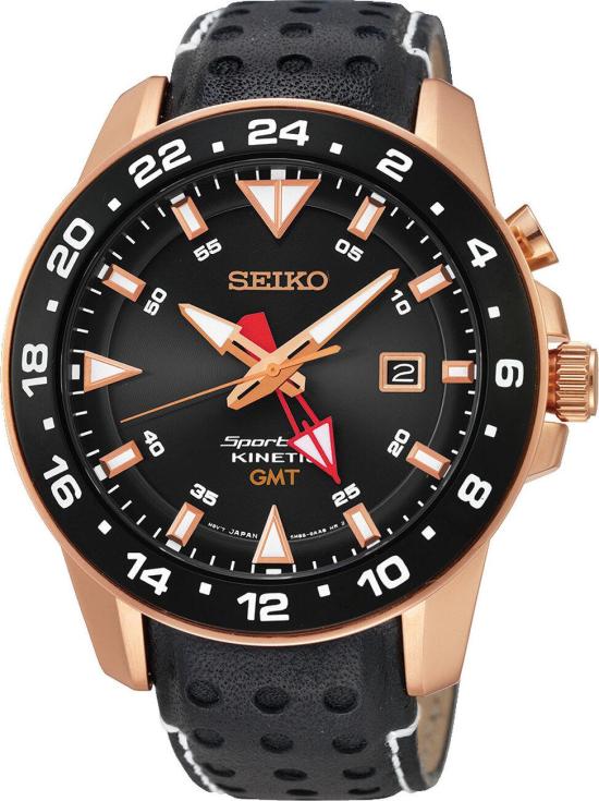 Zegarek Seiko SUN028P1 Sportura GMT Kinetic