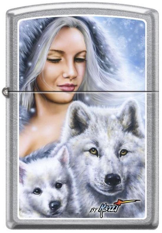 Zapalniczka Zippo 3534 Mazzi Winter Wolf