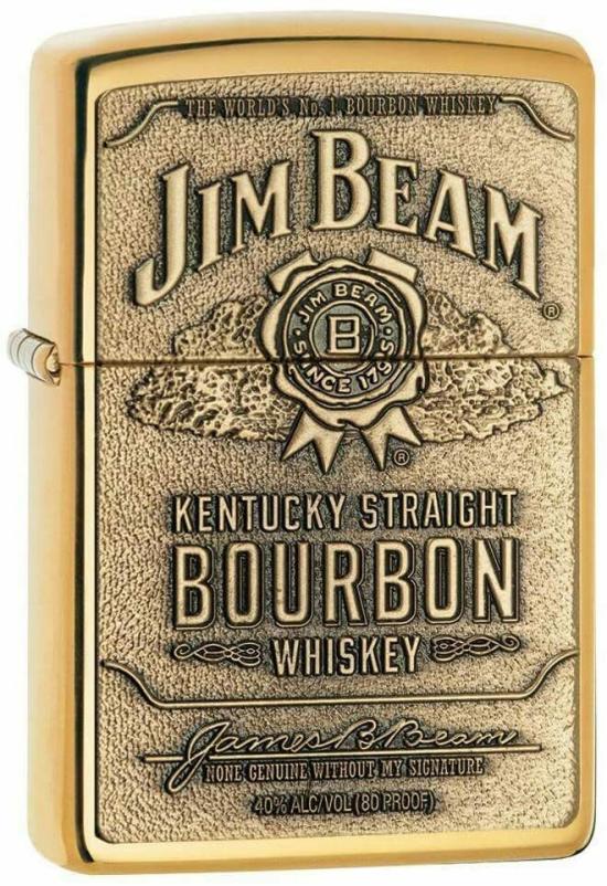 Zapalniczka Zippo Jim Beam® Brass Emblem 254BJB 929