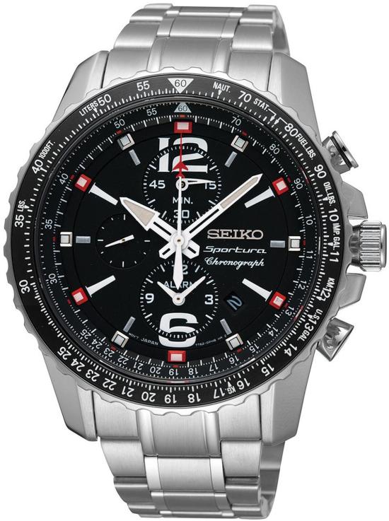 Zegarek Seiko SNAE95P1 Sportura Chrono 