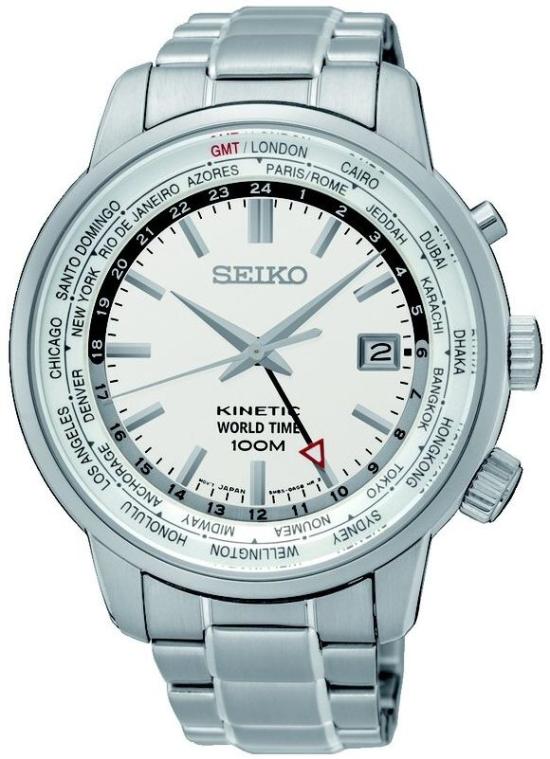 Zegarek Seiko SUN067P1 Kinetic Worldtime