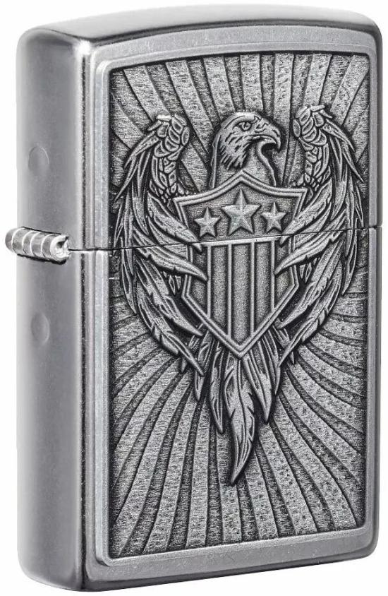 Zapalniczka Zippo Eagle Shield Emblem Design 49450