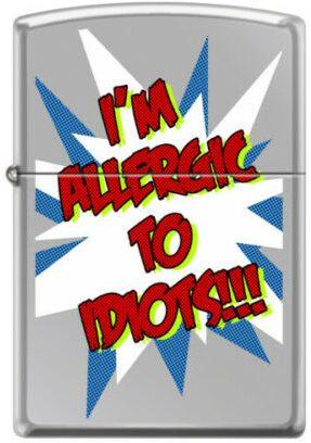 Zapalniczka Zippo I am Allergic To Idiots 4470