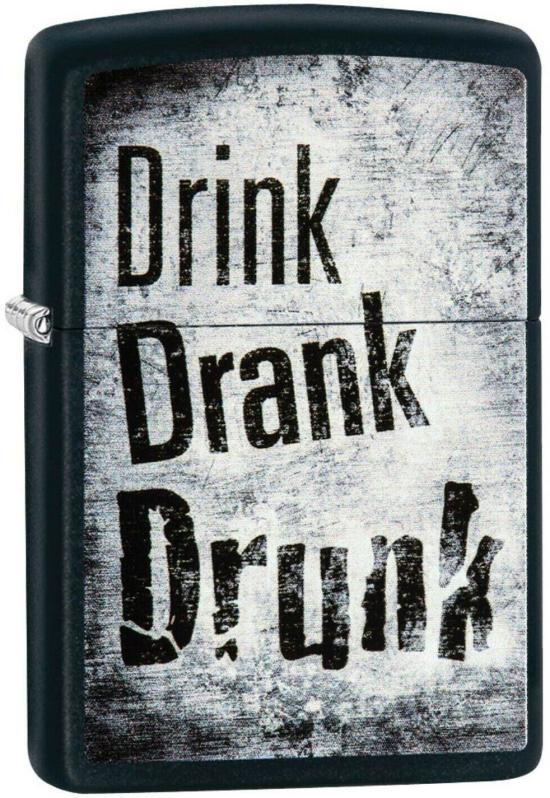 Zapalniczka Zippo Drink Drank Drunk 29618