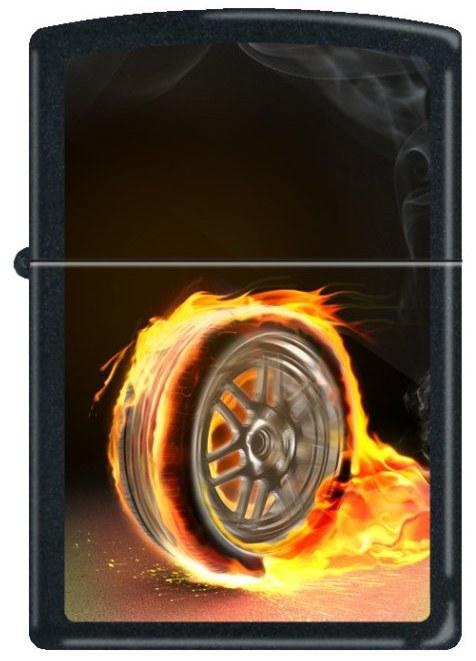 Zapalniczka Zippo Burning Wheel 0220