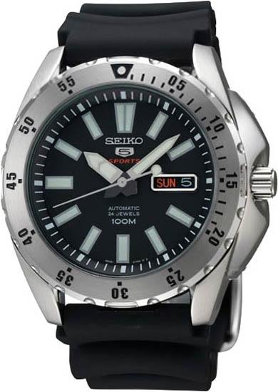 Zegarek Seiko Sports 5 SRP357K2 Military