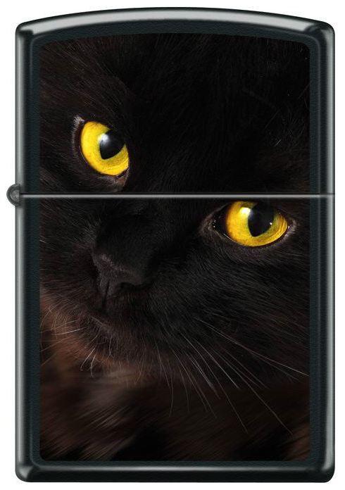 Zapalniczka Zippo Black Cat Yellow Eyes 6117