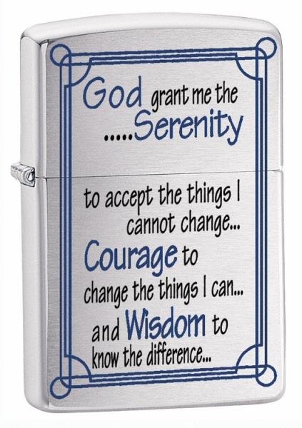 Zapalniczka Zippo Serenity Prayer 24355