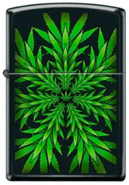 Zapalniczka Zippo Cannabis Weed Pattern 4338