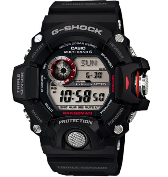 Zegarek Casio G-Shock GW-9400-1 Rangeman Radio Controlled