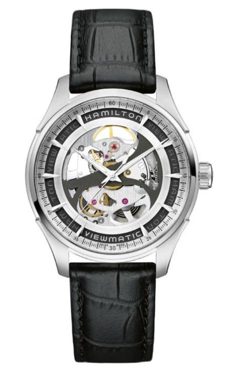 Zegarek Hamilton Viewmatic Skeleton Auto H42555751