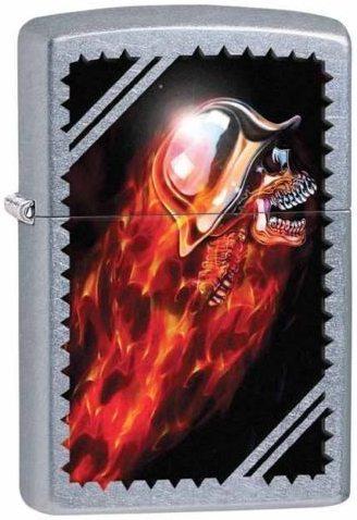 Zapalniczka Zippo Chrome skull 29067