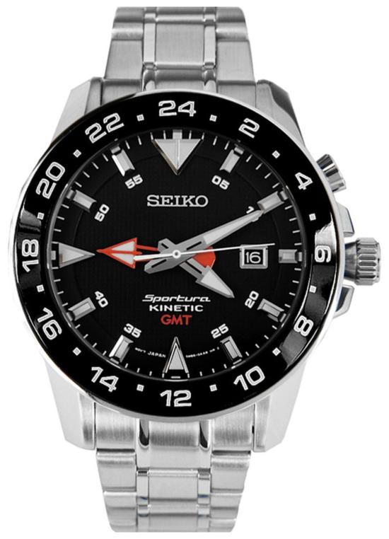 Zegarek Seiko SUN015P1 Sportura GMT Kinetic 