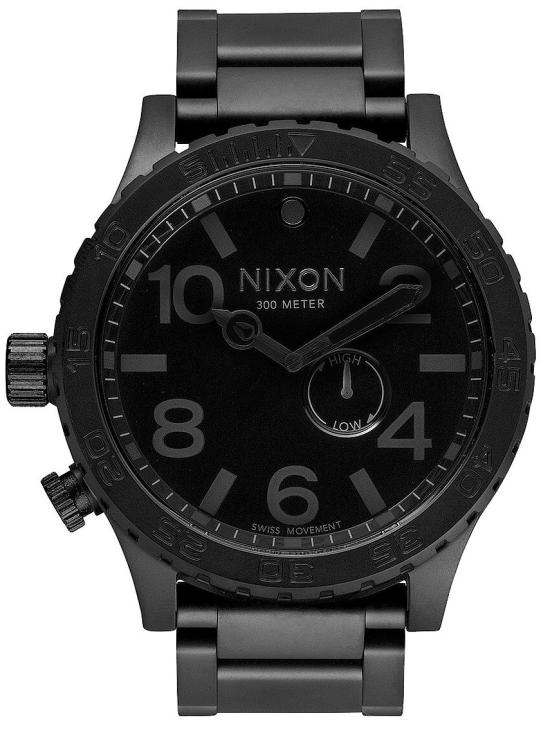 Zegarek Nixon 51-30 Tide All Black A057 001
