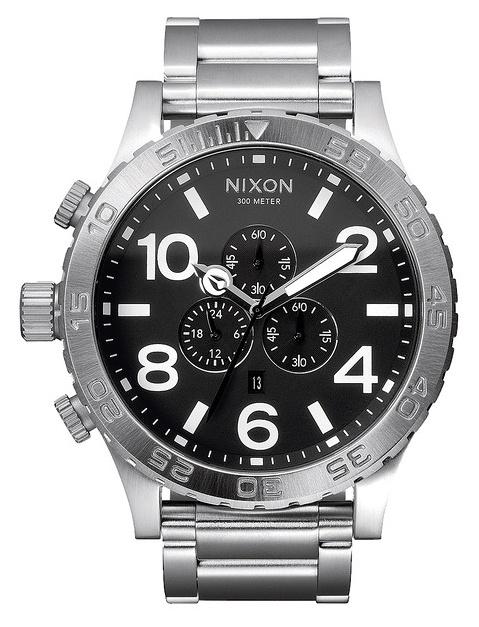 Zegarek Nixon 51-30 Chrono Black A083 000