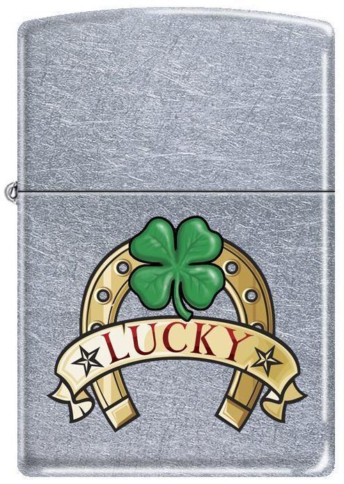 Zapalniczka Zippo Lucky Clover and Horseshoe 0219