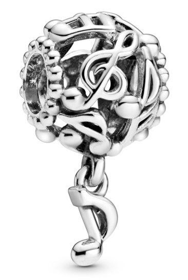 Koralik Pandora Openwork Music Notes 798779C00