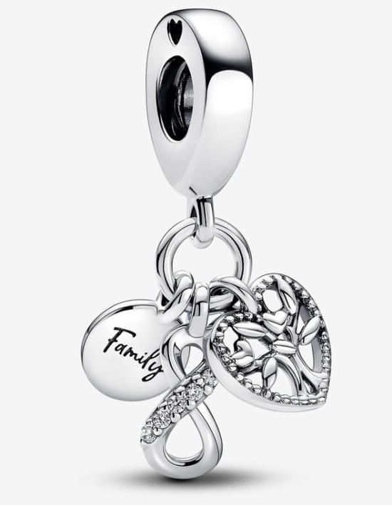 Přívěšek Pandora Family Infinity 792201C01