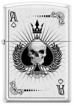 Zapalniczka Zippo Ace Skull Card 8011
