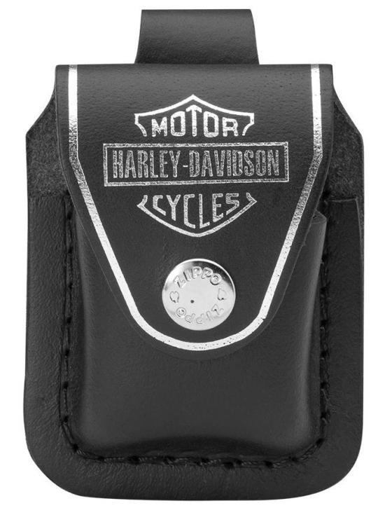 Etui skórzane Zippo ze szlufką Harley Davidson 17017