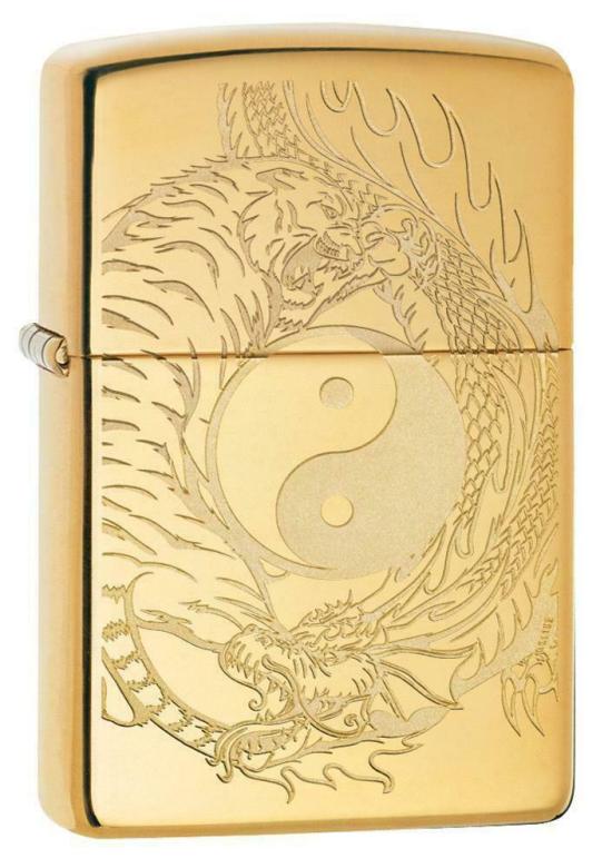 Zapalniczka Zippo Tiger Dragon Yin Yang 49024