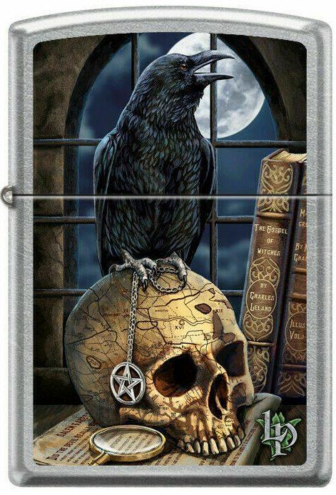 Zapalniczka Zippo Lisa Parker Raven Skull 9293