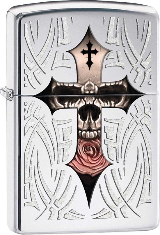 Zapalniczka Zippo Skull Cross 28874
