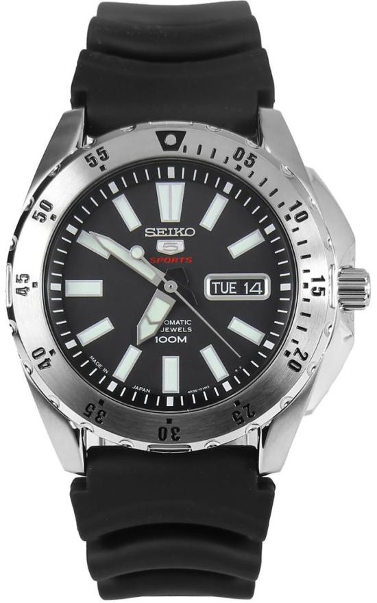 Zegarek Seiko Sports 5 SRP357J2 Military