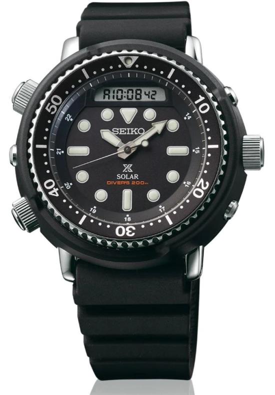 Zegarek Seiko SNJ025P1 Prospex Sea Solar Diver Arnie 