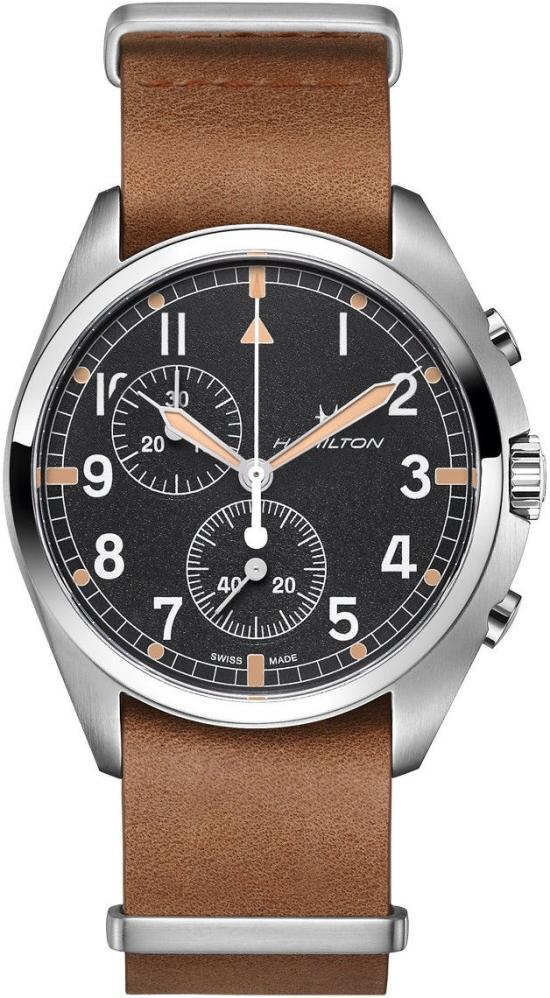 Zegarek Hamilton Khaki Aviation Pilot Pioneer Quartz Chronograph H76522531