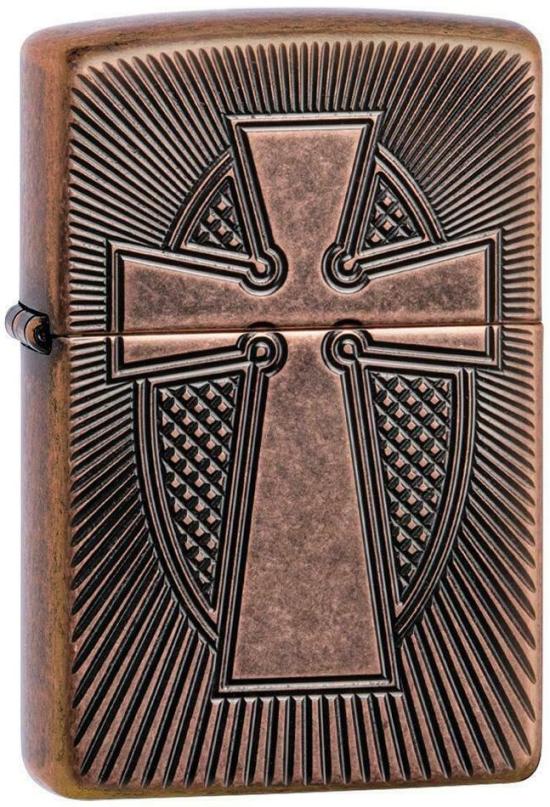 Zapalniczka Zippo Deep Carve Cross 49158