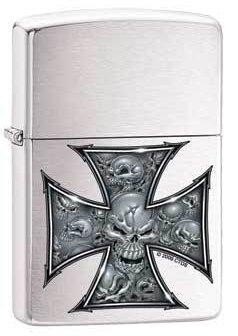 Zapalniczka Zippo Skull Gothic Cross 0416