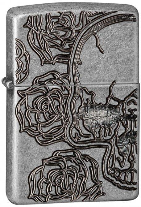 Zapalniczka Zippo Skull Roses 27141