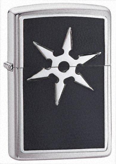 Zapalniczka Zippo 6 Point Throwing Star Emblem 20334