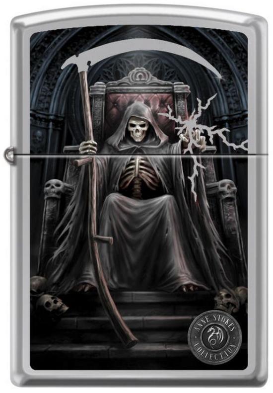 Zapalniczka Zippo 0573 Anne Stokes Grim Reaper