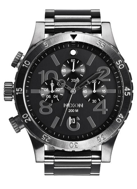 Zegarek Nixon 48-20 Chrono All Gunmetal A486 632