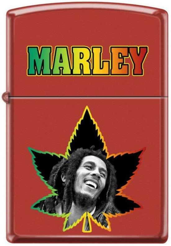 Zapalniczka Zippo Bob Marley Cannabis Leaf 7677