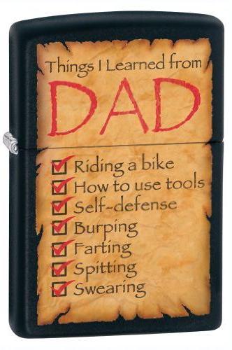 Zapalniczka Zippo Things I Learned From Dad 28372