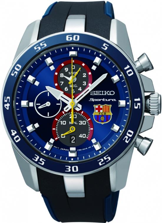Zegarek Seiko SPC089P2 Sportura FC Barcelona